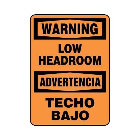 SPANISH BILINGUAL OSHA WARNING SBMECR305XL